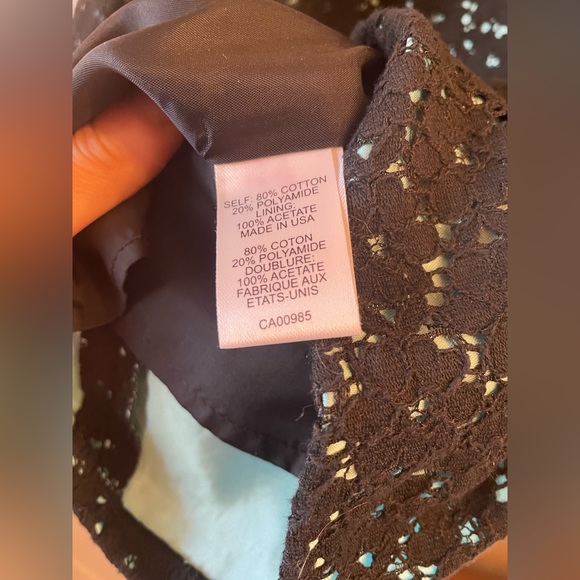 ⭐️NWT⭐️Nanette Lepore black lace dress, size 2 - Picture 9 of 9